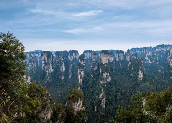 Hunan Zhangjiajie National Forest Park Yuanjiajie landschap — Stockfoto