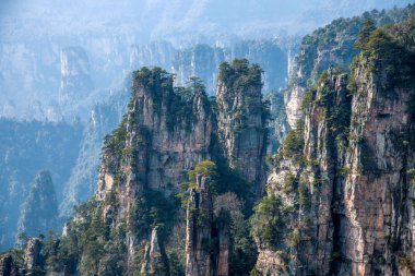 Hunan Zhangjiajie National Forest Park Shentang Bay manzara