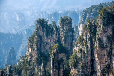 Hunan Zhangjiajie National Forest Park Shentang Bay landscape clipart