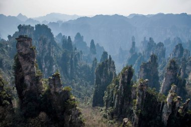 Hunan Zhangjiajie National Forest Park Shentang Bay manzara