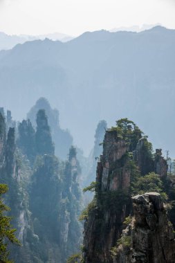 Hunan Zhangjiajie National Forest Park Shentang Bay landscape clipart