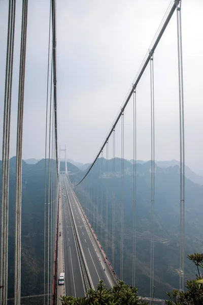 Hunan Xiangxi Dazhai Bridge — Zdjęcie stockowe