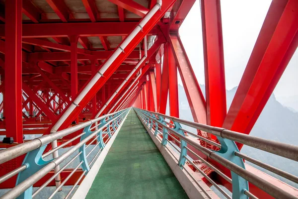 Hunan xiangxi dazhai Brücke — Stockfoto