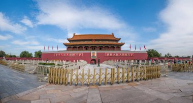 Pekin Sarayı Müzesi Tiananmen Meydanı