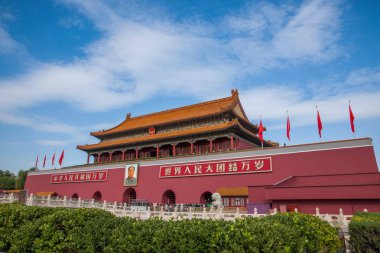 Pekin Sarayı Müzesi Tiananmen Meydanı