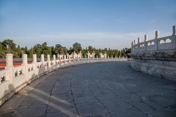 Beijing Tiantan Park won de heuvel — Stockfoto