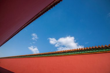 Pekin Sarayı Müzesi Sarayı duvar