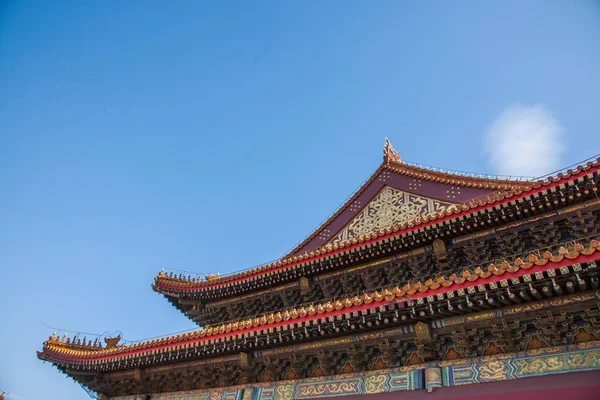 北京故宮博物院・天安門広場 — ストック写真
