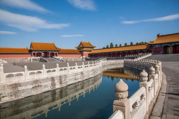 Beijing Palace Museum Jinshui Bridge — Zdjęcie stockowe