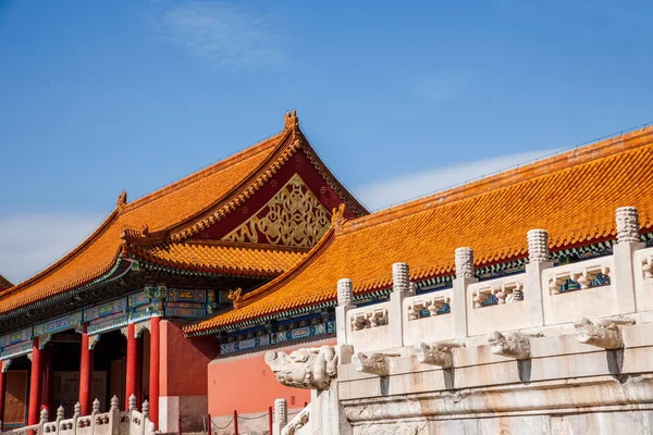 Beijing Palace Museum Taihe Temple Square — Stockfoto