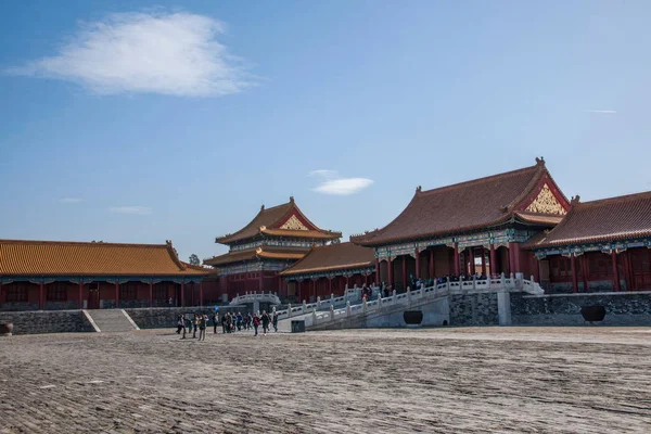 Museo del Palacio de Beijing Taihe Temple Square — Foto de Stock