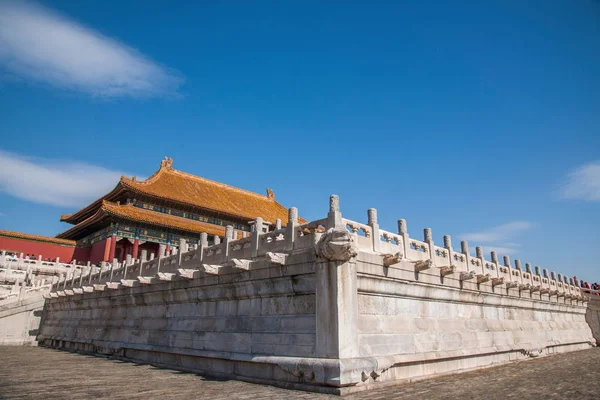 Beijing Palast Museum taihe Tempel Platz — Stockfoto