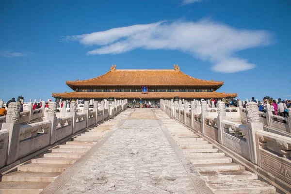 Beijing Palast Museum taihe Tempel Platz — Stockfoto