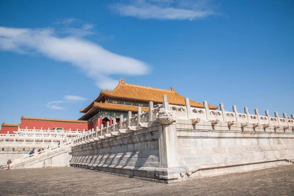 Beijing Palace Museum Taihe Temple Square — Stock Photo, Image