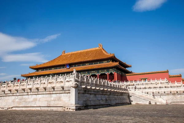 Beijing Palast Museum taihe Tempel Platz — Stockfoto