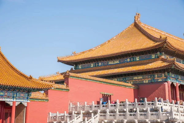 Beijing Palace Museum Taihe Temple Square — Stockfoto