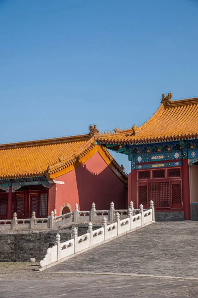 Beijing Palace Museum Taihe Temple Square — Stock Photo, Image