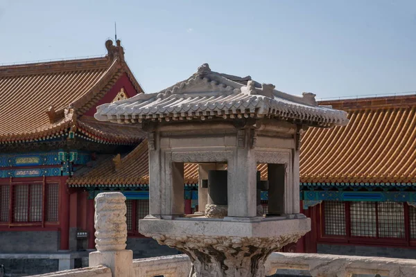 Beijing Palace Museum Taihe Temple before the "Jia volume" — Stock Photo, Image