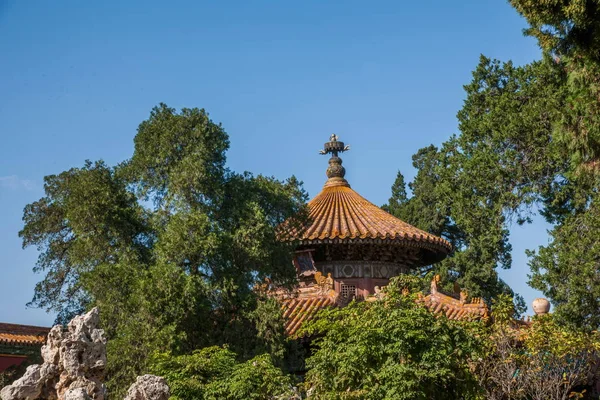 Pekings Palastmuseum lädt Garten aus — Stockfoto