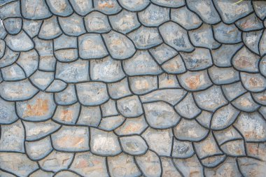 Pekin Xiangshan Park Road duvar nem