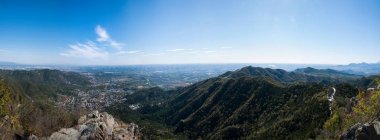 Pekin Xiangshan Park Xiangshan dibinde