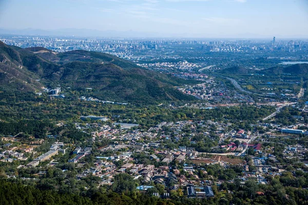 Pekin Xiangshan Park Xiangshan dibinde — Stok fotoğraf