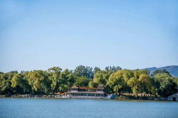 Beijing Summer Palace Jezioro Kunming — Zdjęcie stockowe
