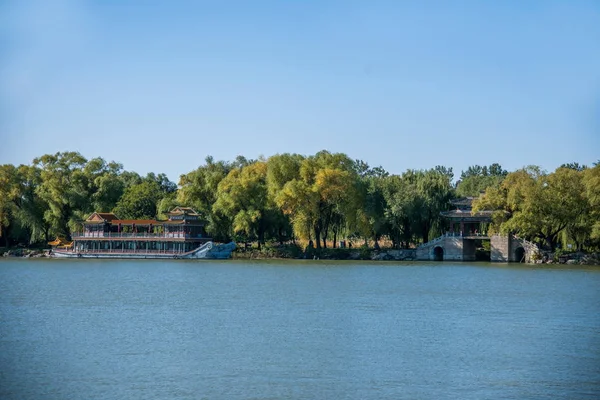 Pechino Estate Palazzo Kunming Lago — Foto Stock