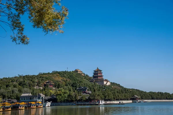 Palacio de Verano de Beijing Kunming Lake Longevity Hill —  Fotos de Stock