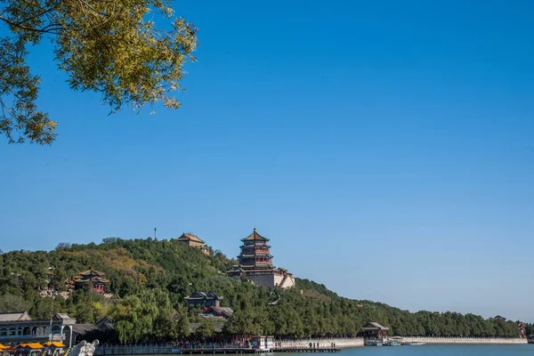 Palacio de Verano de Beijing Kunming Lake Longevity Hill —  Fotos de Stock