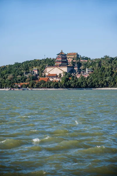 Palacio de Verano de Beijing Kunming Lake Longevity Hill —  Fotos de Stock