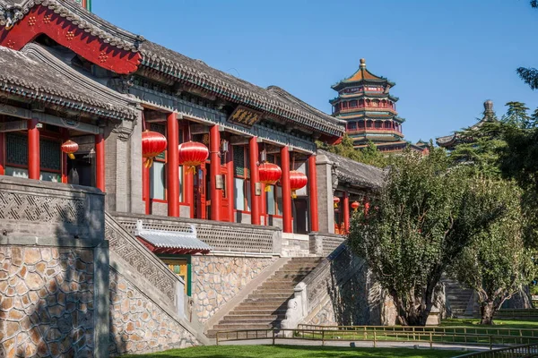 Beijing Summer Palace Mission Hills kerk gebouw — Stockfoto