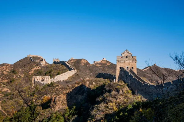 Hebei Luanping County Jinshanling Grande Muraglia — Foto Stock