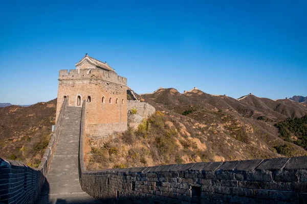 Hebei Luanping County Jinshanling Velká čínská zeď — Stock fotografie