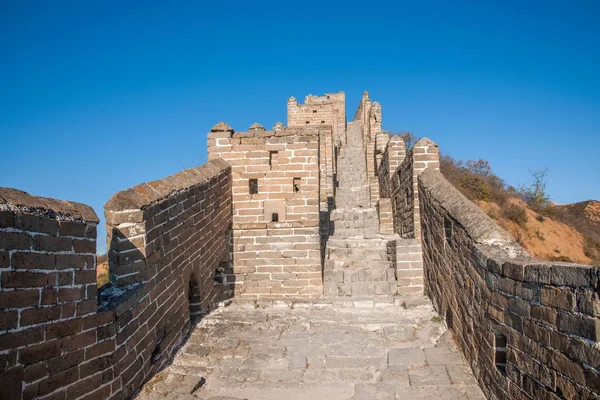 Hebei Luanping Comté de Jinshanling Grande Muraille — Photo