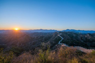 Hebei Luanping ilçe Jinshanling Seddi