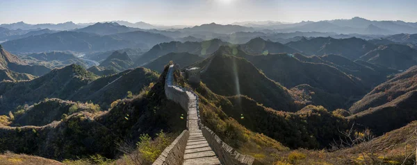 Hebei Luanping gminie Jinshanling Wielki Mur — Zdjęcie stockowe