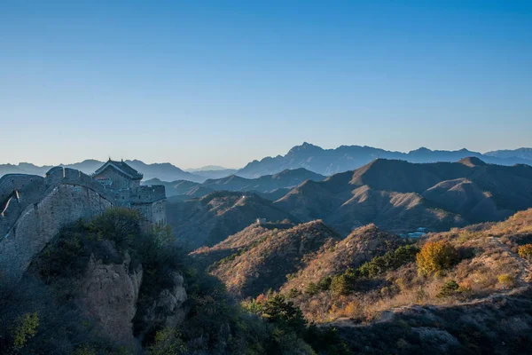 Hebei luanping county jinshanling große Mauer — Stockfoto