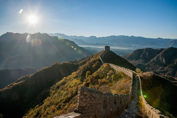 Hebei luanping county jinshanling große Mauer — Stockfoto