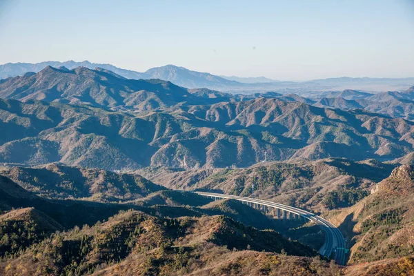 Hebei luanping county jinshanling große Mauer — Stockfoto