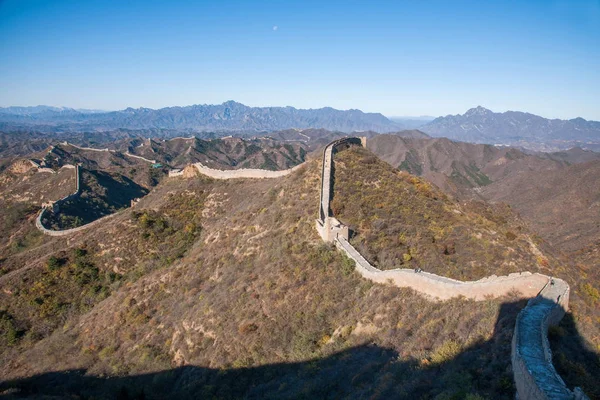 Hebei luanping county jinshanling große Mauer — Stockfoto