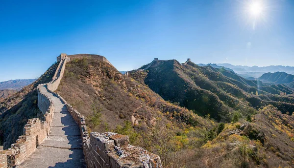 Hebei Luanping län Jinshanling Great Wall — Stockfoto