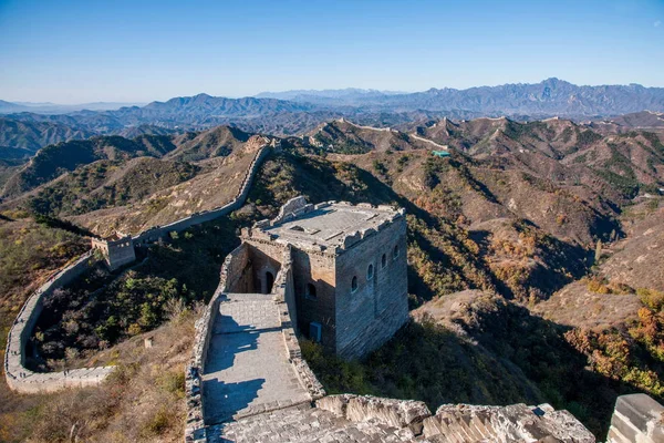 Hebei Luanping län Jinshanling Great Wall — Stockfoto