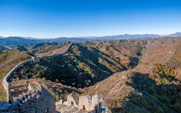 Hebei Luanping County Jinshanling Grande Muraglia — Foto Stock