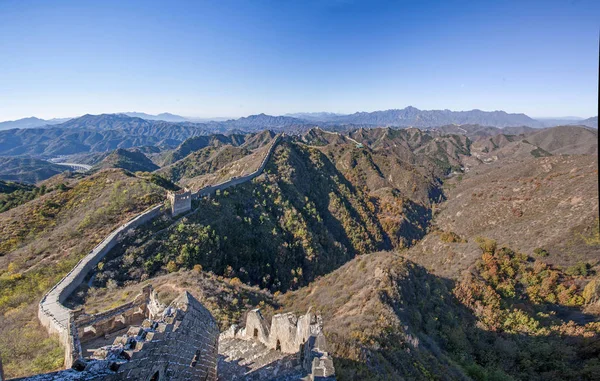 Hebei Luanping län Jinshanling Great Wall — Stockfoto