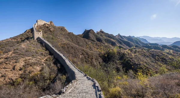 Hebei Luanping County Jinshanling Chinese muur — Stockfoto