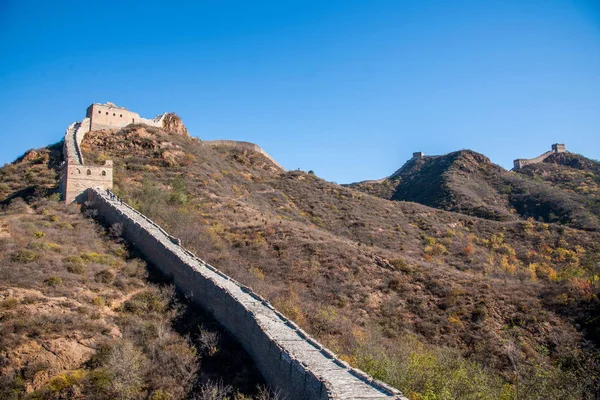 Hebei Luanping Comté de Jinshanling Grande Muraille — Photo