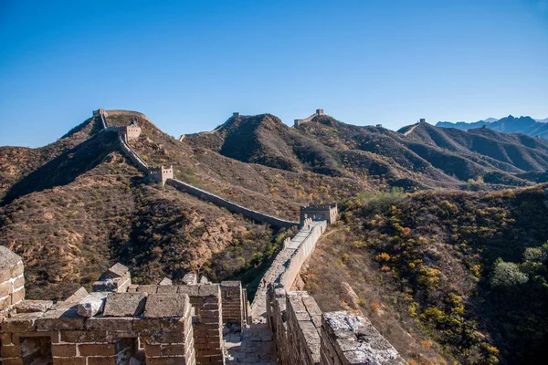 Hebei Luanping County Jinshanling Chinese muur — Stockfoto