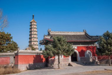 Hebei Chengde Mountain Resort stupa clipart