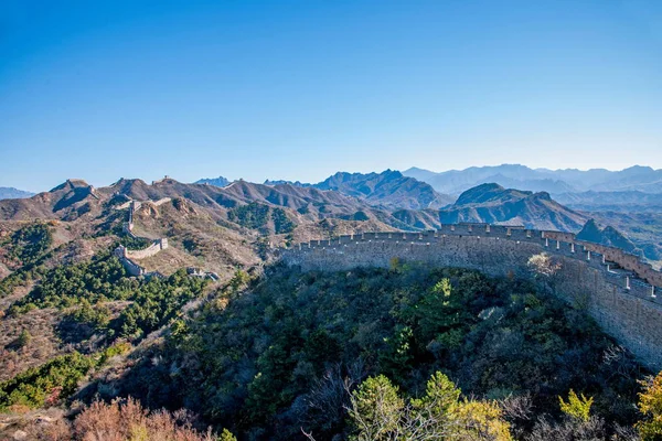 Hebei Luanping County Jinshanling Velká čínská zeď — Stock fotografie